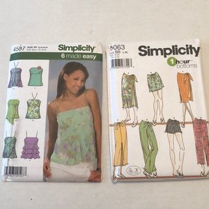 Simplicity Patterns Easy Tops and 1 Hour Bottoms